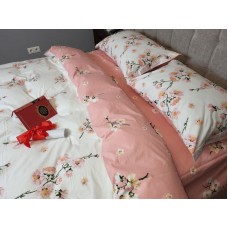 Комплект постільної білизни Adagio coral, cotton