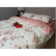 Комплект постільної білизни Adagio coral, cotton