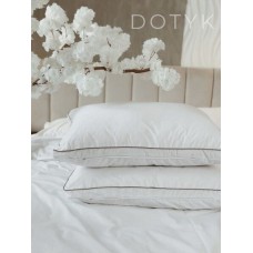 Подушка Dotyk 50 x 70 см з бортом 3,5 см, штучний лебединий пух, ТМ ArCloud