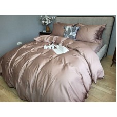 Комплект постільної білизни Forest Rose Сатин однотонний, 100% Бавовна, №0347, ТМ Комфорт-текстиль