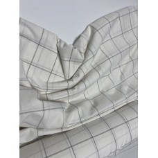 Комплект постільної білизни White plaid, Варена бавовна, ТМ Комфорт-текстиль