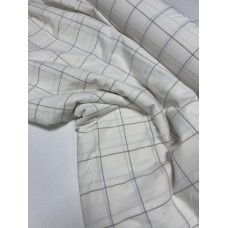 Комплект постільної білизни White plaid, Варена бавовна, ТМ Комфорт-текстиль Комплект постільної білизни White plaid, Варена бавовна, ТМ Комфорт-текстиль