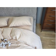 Комплект постільної білизни Бежева пастель S109, Turkish flannel