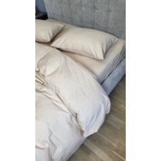 Комплект постільної білизни Бежева пастель S109, Turkish flannel Комплект постільної білизни Бежева пастель S109, Turkish flannel