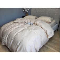 Комплект постільної білизни Бежева пастель S109, Turkish flannel Комплект постільної білизни Бежева пастель S109, Turkish flannel