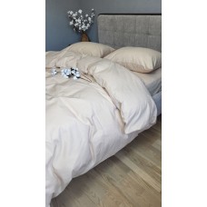 Комплект постільної білизни Бежева пастель S109, Turkish flannel Комплект постільної білизни Бежева пастель S109, Turkish flannel