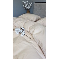 Комплект постільної білизни Бежева пастель S109, Turkish flannel Комплект постільної білизни Бежева пастель S109, Turkish flannel