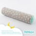 Бортик захисний мультифункціональний в ліжечко ТM PAPAELLA 60 x 15 см, 120 x 15 см корона мята/беж