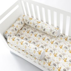 Бортик захисний мультифункціональний в ліжечко ТM PAPAELLA 60 x 15 см, 120 x 15 см обіймашки