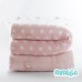 Бортик захисний мультифункціональний в ліжечко ТM PAPAELLA 60 x 15 см, 120 x 15 см зірка/горошок пудра