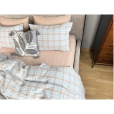 Комплект постільної білизни Bubble Gum + Creme Brulee, Washed Cotton (варена бавовна) Комплект постільної білизни Bubble Gum + Creme Brulee, Washed Cotton (варена бавовна)