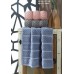 Набір із 3-х банних рушників MicroCotton Delux Premium Multi-2, 70 x 140 см, ТМ Cestepe