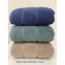 Рушники махрові Cestepe MicroCotton 3-ка 50 x 90 подарункові (Premium NEVARA1)