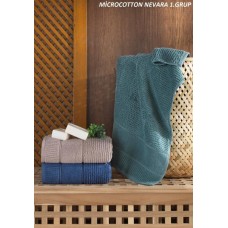 Рушники махрові Cestepe MicroCotton 3-ка 70 x 140 подарункові (Premium NEVARA1)