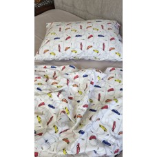Комплект постільної білизни Драйв/сірий мусон, Turkish flannel Комплект постільної білизни Драйв/сірий мусон, Turkish flannel