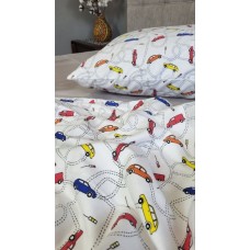 Комплект постільної білизни Драйв/сірий мусон, Turkish flannel Комплект постільної білизни Драйв/сірий мусон, Turkish flannel