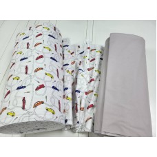 Комплект постільної білизни Драйв/сірий мусон, Turkish flannel Комплект постільної білизни Драйв/сірий мусон, Turkish flannel
