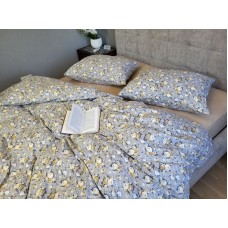 Комплект постільної білизни Фансі/беж, Turkish flannel