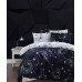 Комплект постільної білизни First Choice ранфорс евро (Glare Navy Blue)