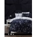 Комплект постільної білизни First Choice ранфорс евро (Glare Navy Blue)