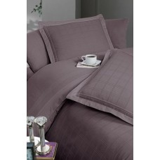 Комплект постільної білизни Євро Сатін Делюкс First Choice Royce Lilac, Туреччина Комплект постільної білизни Євро Сатін Делюкс First Choice Royce Lilac, Туреччина