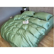 Комплект постільної білизни FRESH GREENS, Turkish satin