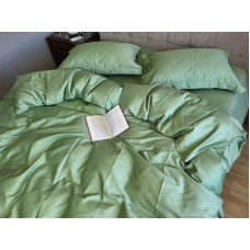 Комплект постільної білизни FRESH GREENS, Turkish satin