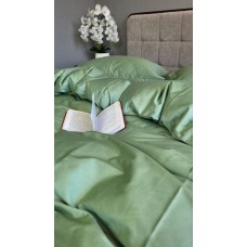 Комплект постільної білизни FRESH GREENS, Turkish satin