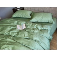 Комплект постільної білизни FRESH GREENS, Turkish satin