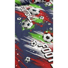 Комплект постільної білизни Футбол, FOOTBALL, бязь, для хлопчика, з м’ячами