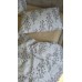 Комплект постільної білизни Turkish Cotton Гілочка, бежевий