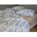 Комплект постільної білизни Turkish Cotton Гілочка, бежевий