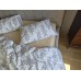 Комплект постільної білизни Turkish Cotton Гілочка, бежевий