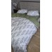 Комплект постільної білизни Turkish Cotton Гілочка, хакі
