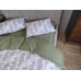 Комплект постільної білизни Turkish Cotton Гілочка, хакі