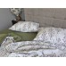 Комплект постільної білизни Turkish Cotton Гілочка, хакі