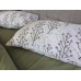 Комплект постільної білизни Turkish Cotton Гілочка, хакі