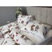 Комплект постільної білизни Гостинці/білий, Turkish flannel Комплект постільної білизни Гостинці/білий, Turkish flannel