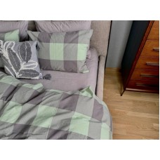 Комплект постільної білизни Варена бавовна Green Kilt+Rock Gray, Washed Cotton Комплект постільної білизни Варена бавовна Green Kilt+Rock Gray, Washed Cotton