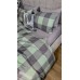 Комплект постільної білизни Варена бавовна Green Kilt+Rock Gray, Washed Cotton Комплект постільної білизни Варена бавовна Green Kilt+Rock Gray, Washed Cotton