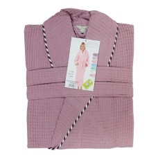 Gursan халат жiночий вафельний (purple L-XL)