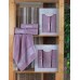 Подарунковий набір махрових рушників 2 шт., 50 x 90 см., 70 x 140 см., Damask Ornament-Leylak, ТМ Gulcan