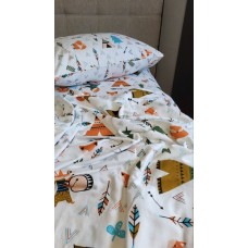 Комплект постільної білизни Хитрий лис, Turkish flannel