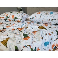 Комплект постільної білизни Хитрий лис, Turkish flannel