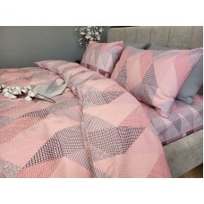 Комплект постільної білизни Калейдоскоп рожевий, GOFRE