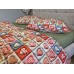 Комплект постільної білизни Кантрі Cotton 5D хакі із сердечками Комплект постільної білизни Кантрі Cotton 5D хакі із сердечками