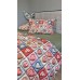 Комплект постільної білизни Кантрі Cotton 5D хакі із сердечками Комплект постільної білизни Кантрі Cotton 5D хакі із сердечками
