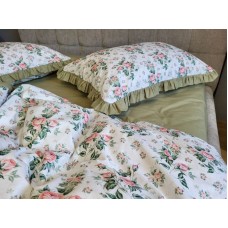 Комплект постільної білизни Каприз, cotton з рюшею
