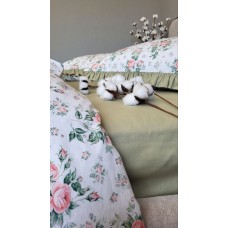 Комплект постільної білизни Каприз, cotton з рюшею Комплект постільної білизни Каприз, cotton з рюшею