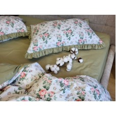 Комплект постільної білизни Каприз, cotton з рюшею Комплект постільної білизни Каприз, cotton з рюшею
